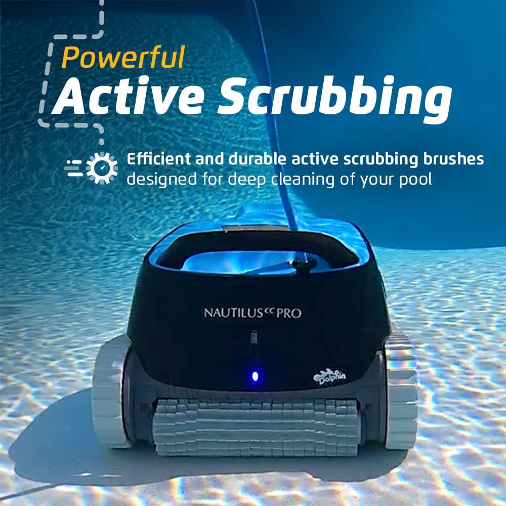 Dolphin Nautilus CC Robotic Pool Vacuum Cleaner All Pools up to 33 FT