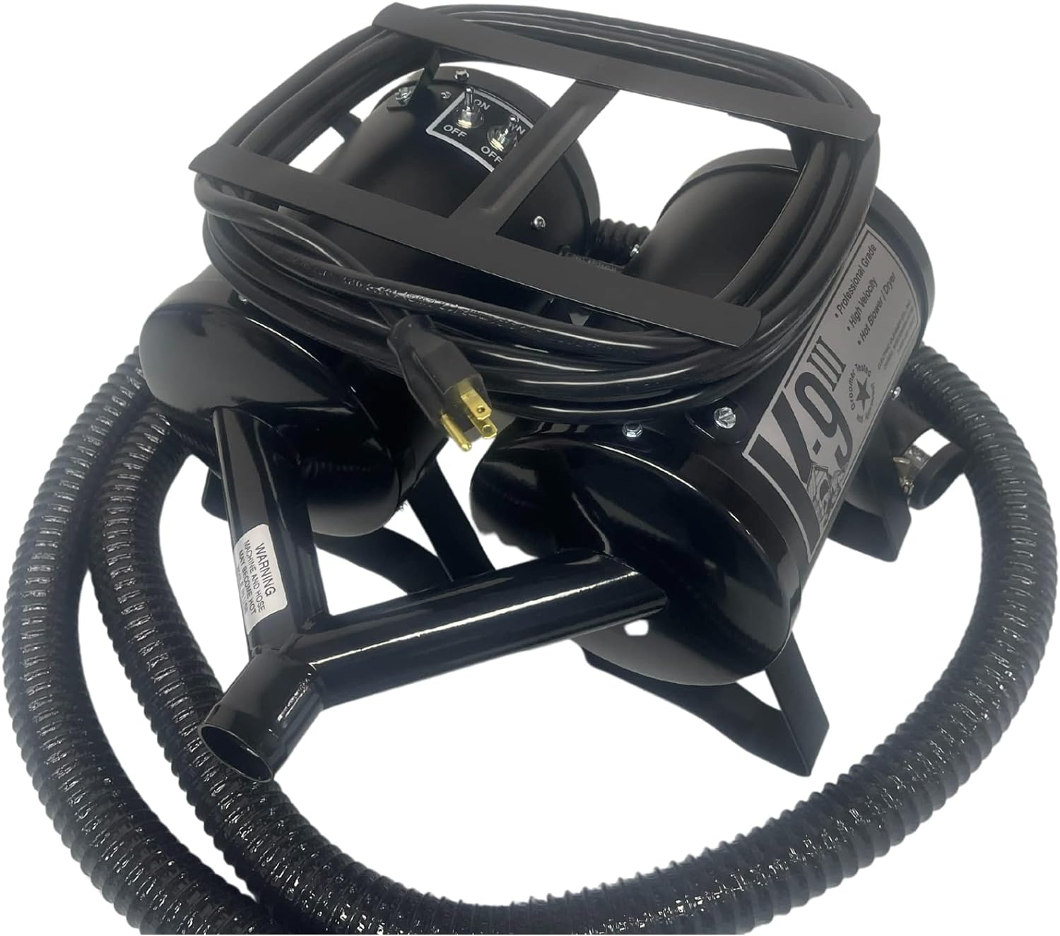Dog Blow Dryer- Heavy Duty Durable Design with High Performance for Professional Grooming and at Home