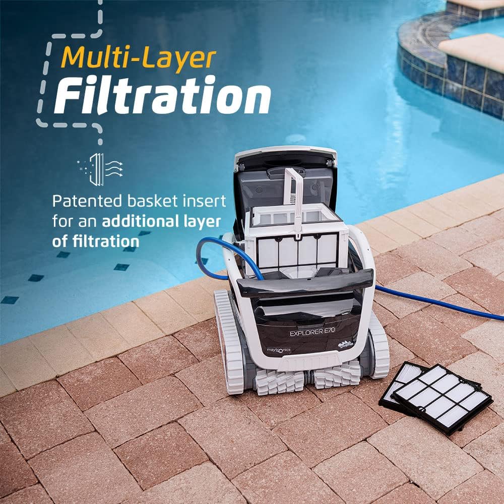 Robotic Pool Vacuum Cleaner All Pools up to 30 FT